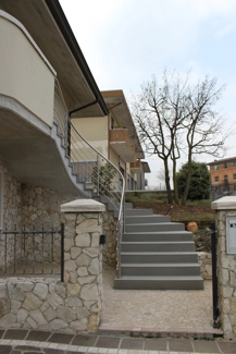 Grey Quartzite's outdoor staircase